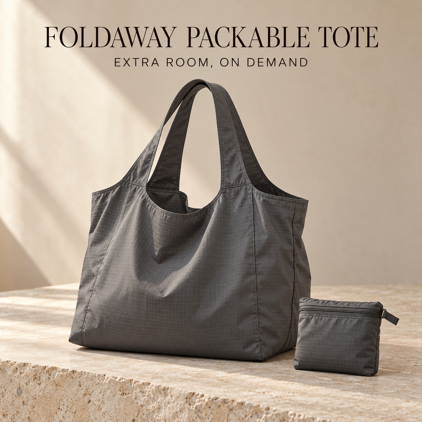 NAVIREXO™ Foldaway Packable Tote