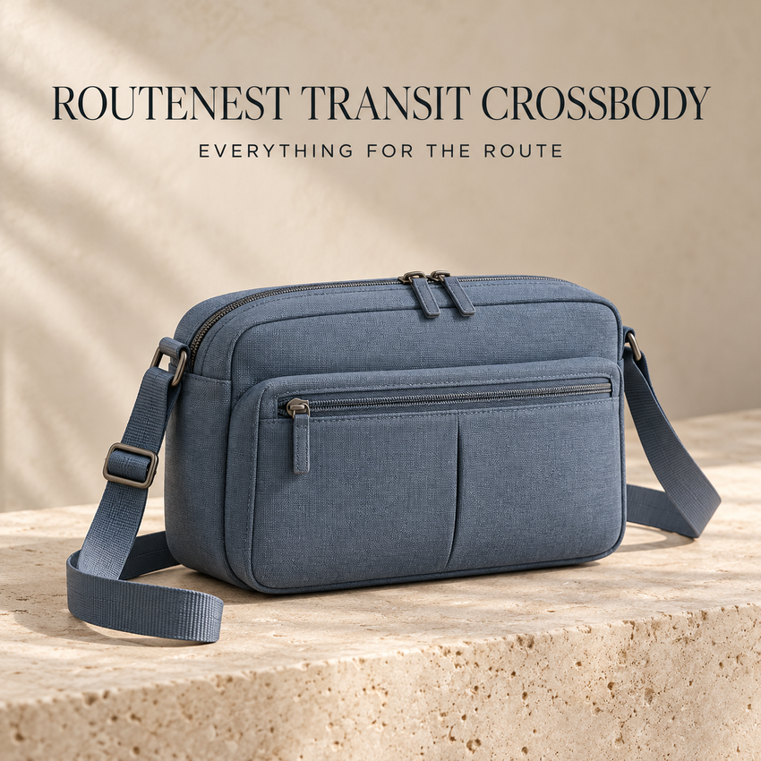 NAVIREXO™ RouteNest Transit Crossbody
