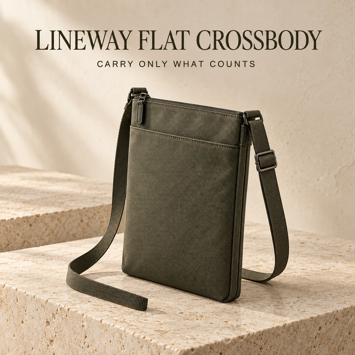 NAVIREXO™ Lineway Flat Crossbody